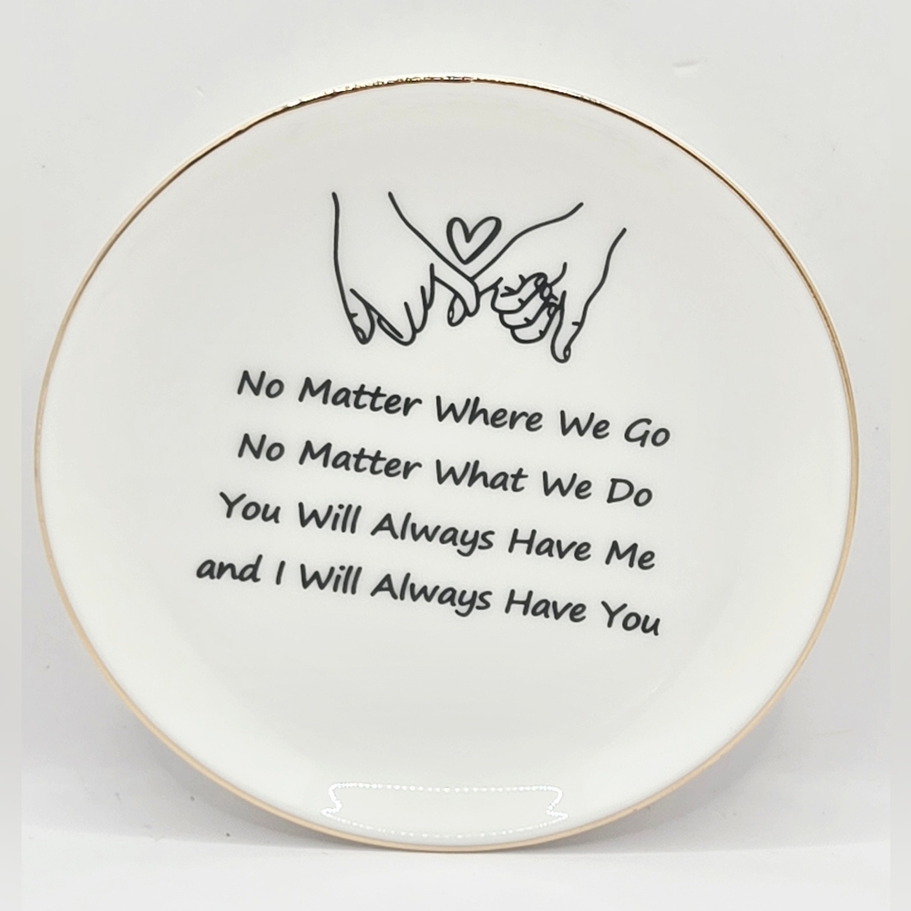 Ceramic Jewelryโ Dish, Long Distance Friendship Gifts